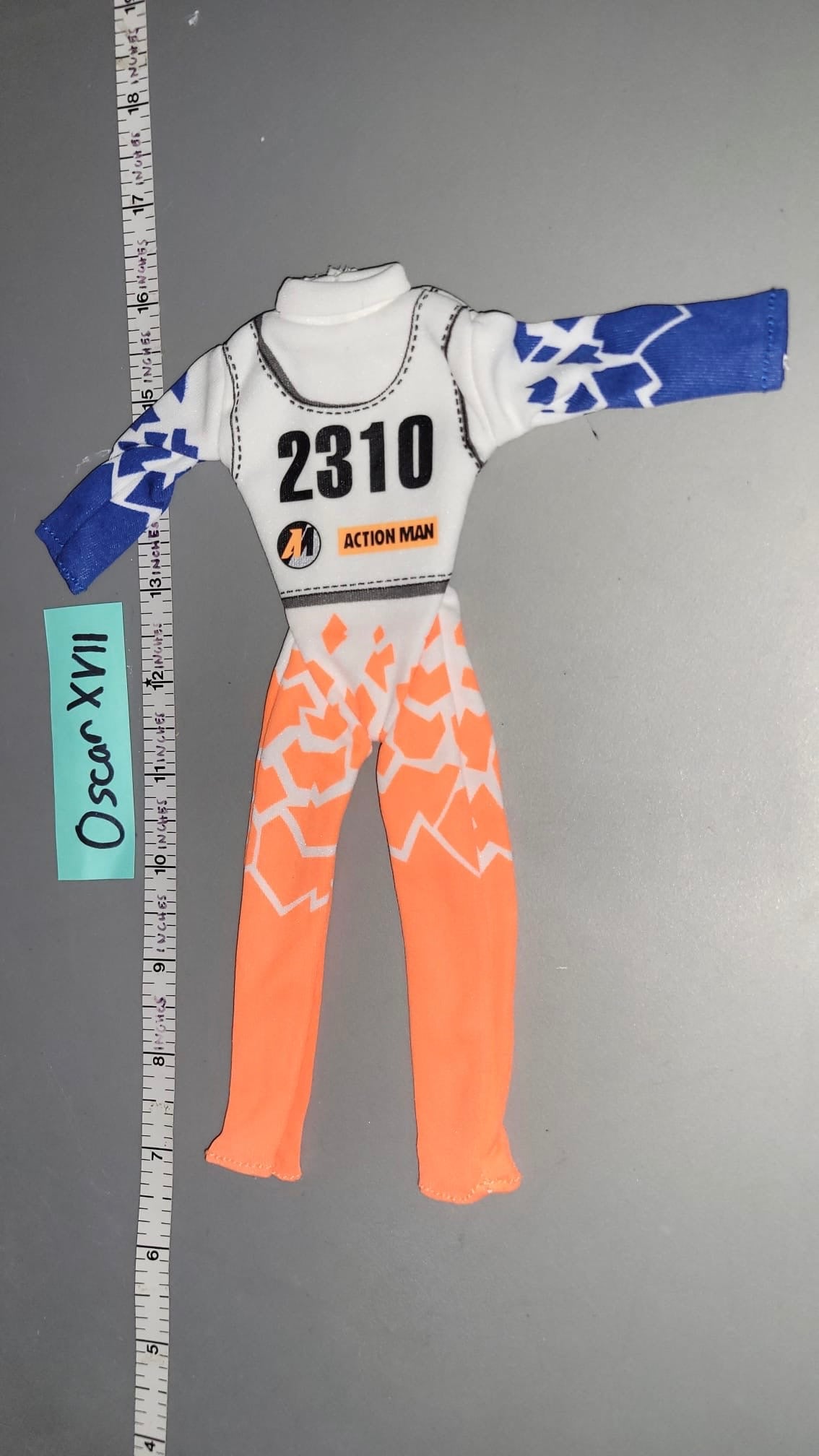 1/6 Scale Modern Ski Suit Racing Coveralls