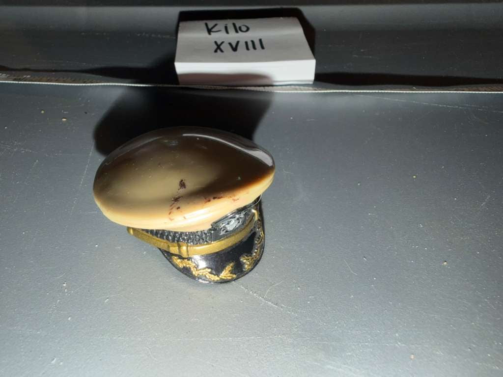 1/6 Scale WWII US Navy Officer Visor Cap