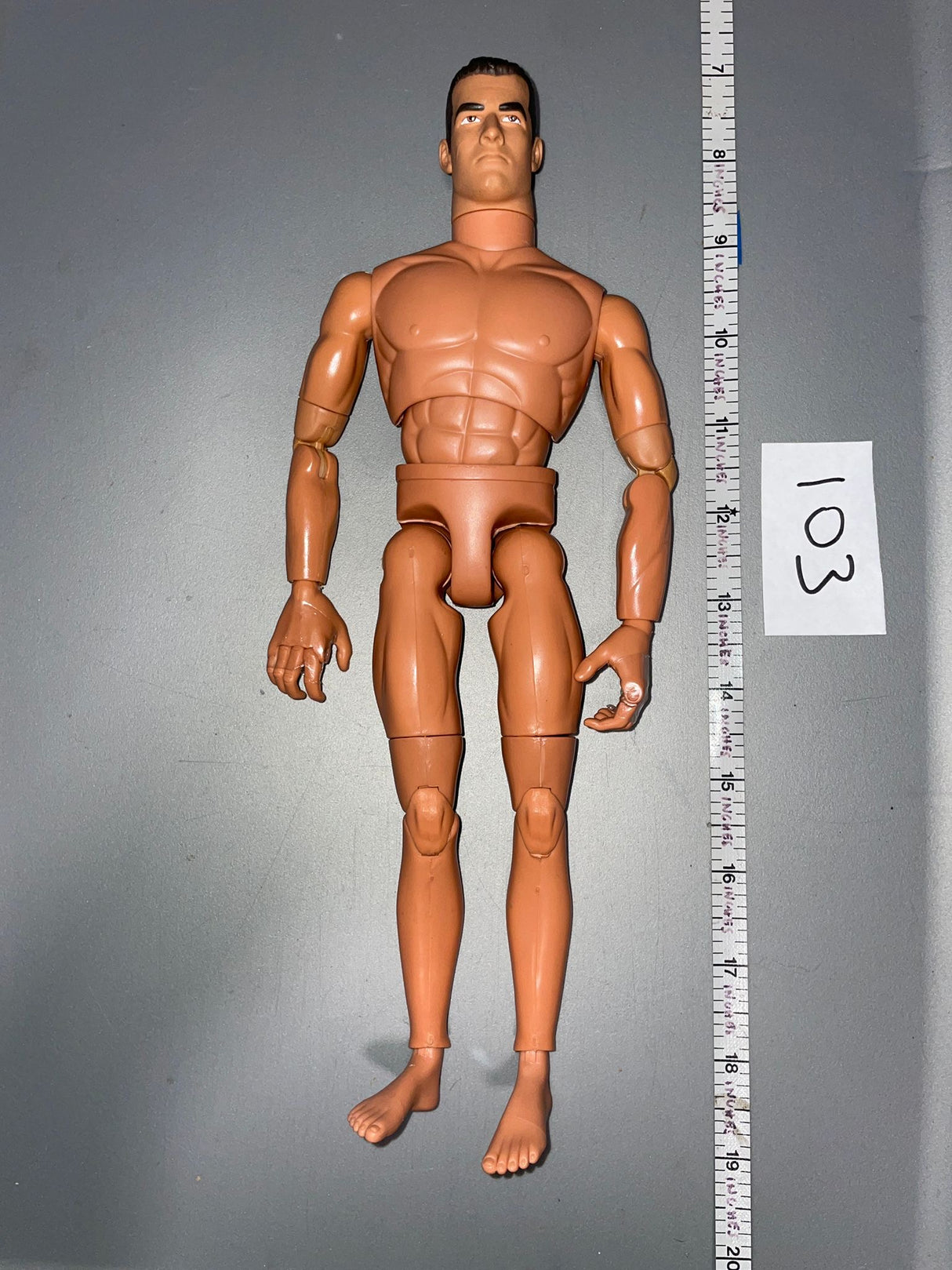 1/6 Scale Nude GI Joe Super Articulated Figure