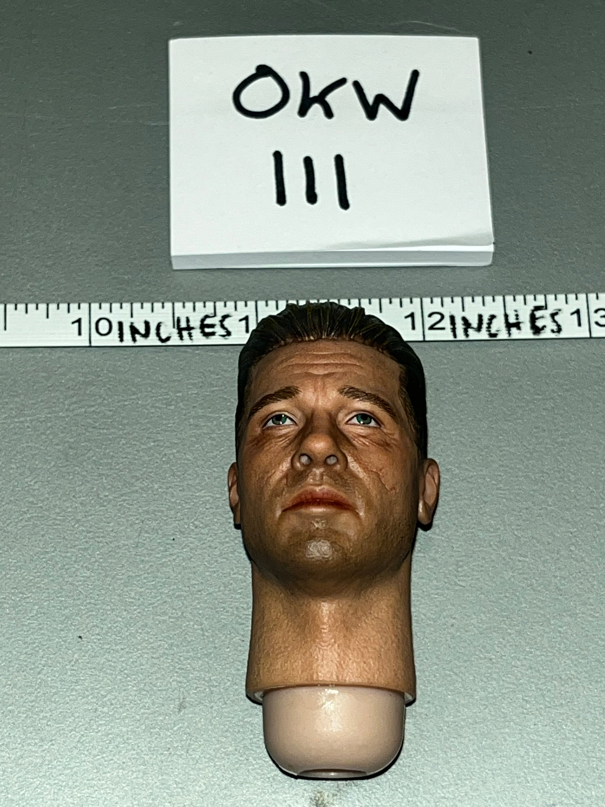 1:6 Scale WWII US War Daddy Head Sculpt - Brad Pitt - Facepool