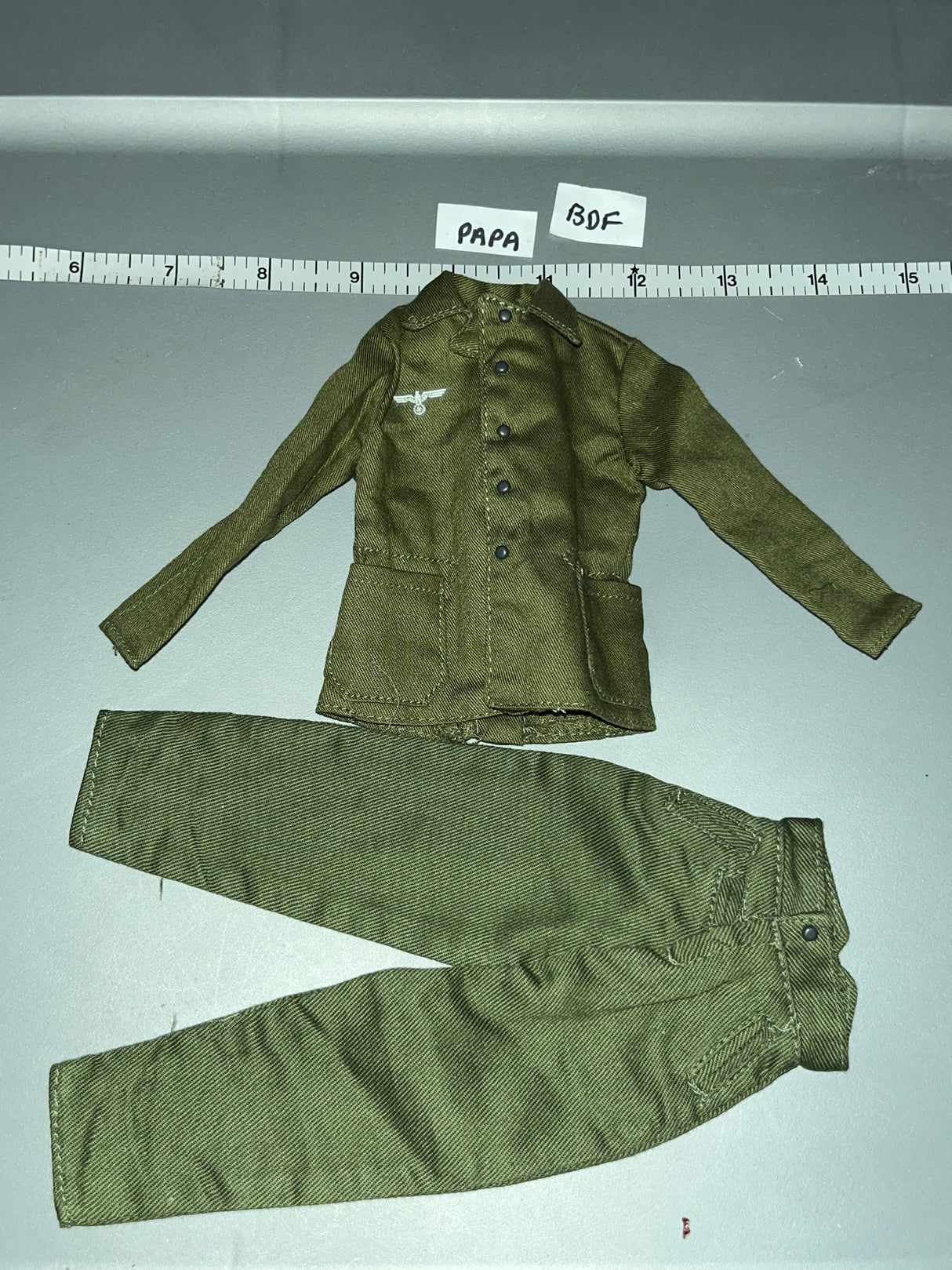 1/6 Scale WWII German HBT Summer Uniform