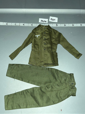 1/6 Scale WWII German HBT Work Uniform - BDF