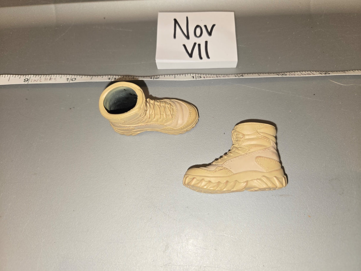 1/6 Scale Modern Era Desert Combat Boots - Nov VII