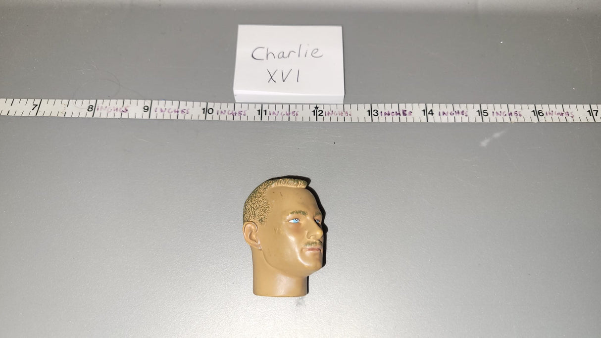 1/6 Scale Mustache Head Sculpt