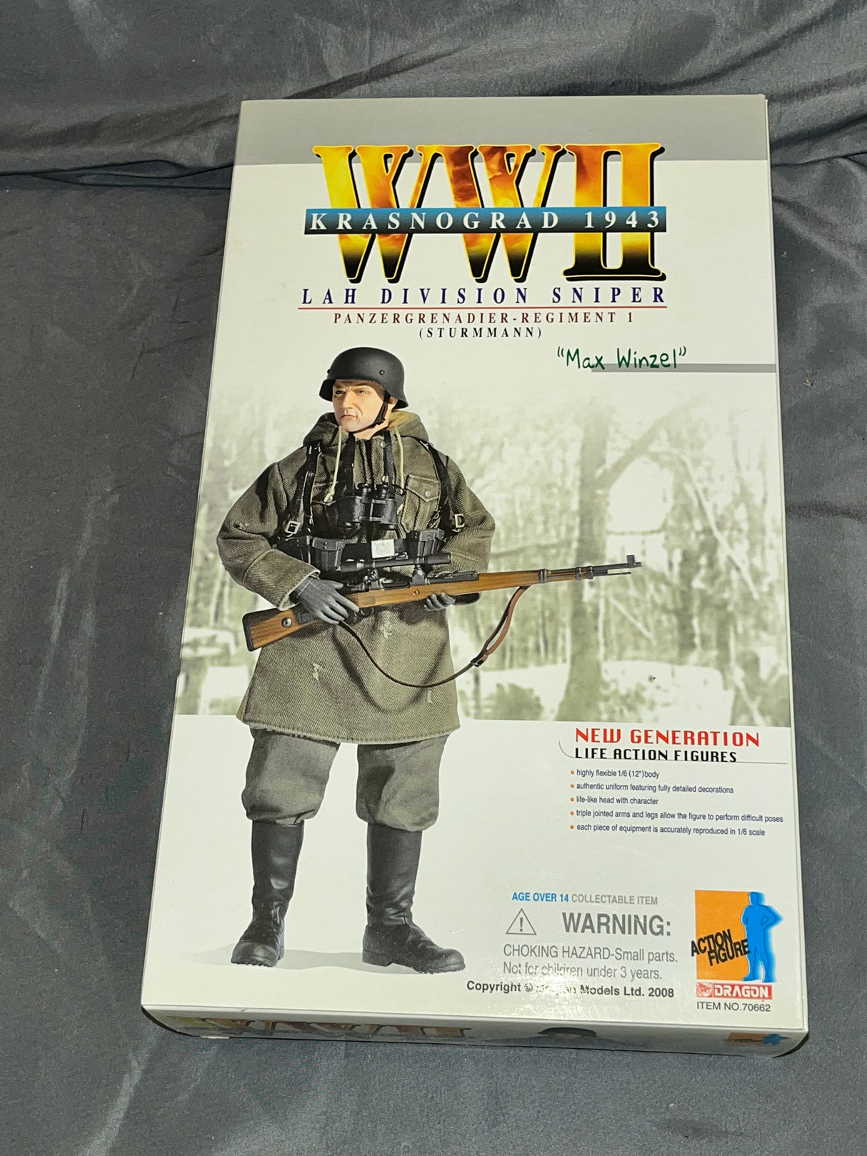1/6 Scale WWII GERMAN Sniper Max Winzel - NIB Dragon
