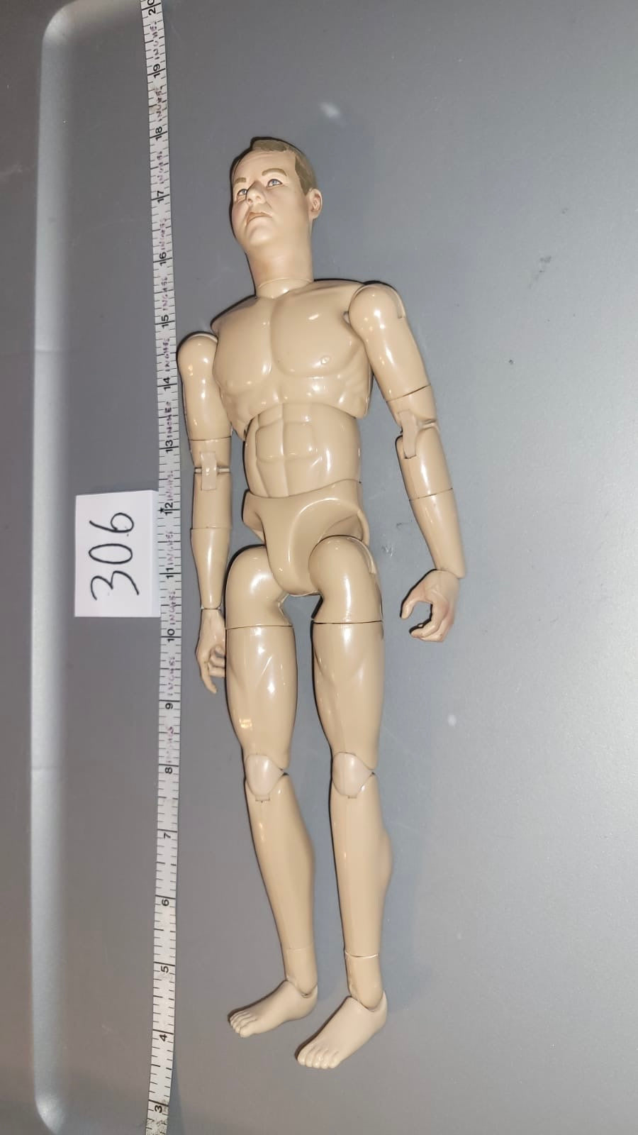 1/6 Scale Nude Sideshow Civil War Figure