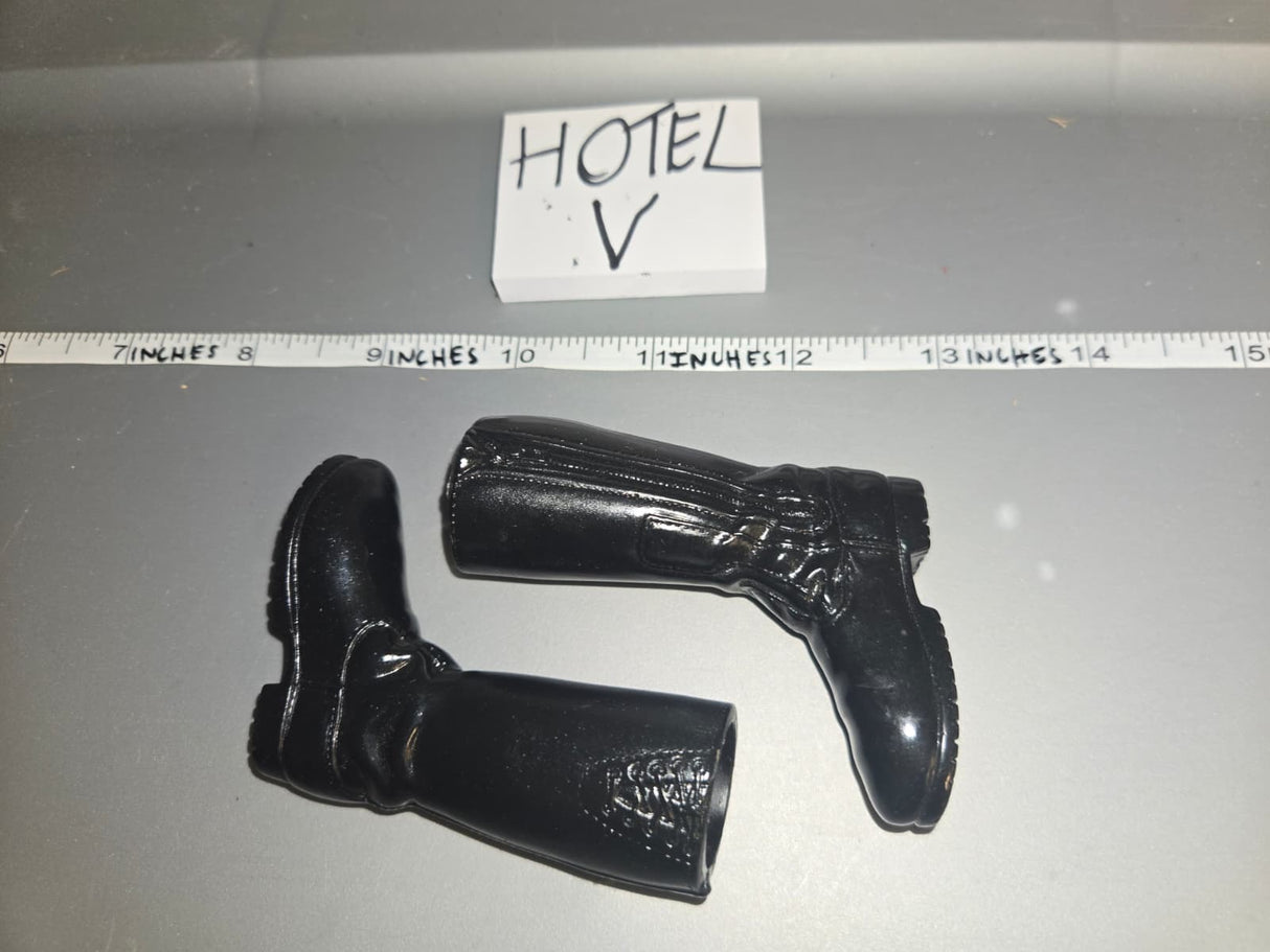 1/6 Scale Modern Civilian Motorcycle Boots