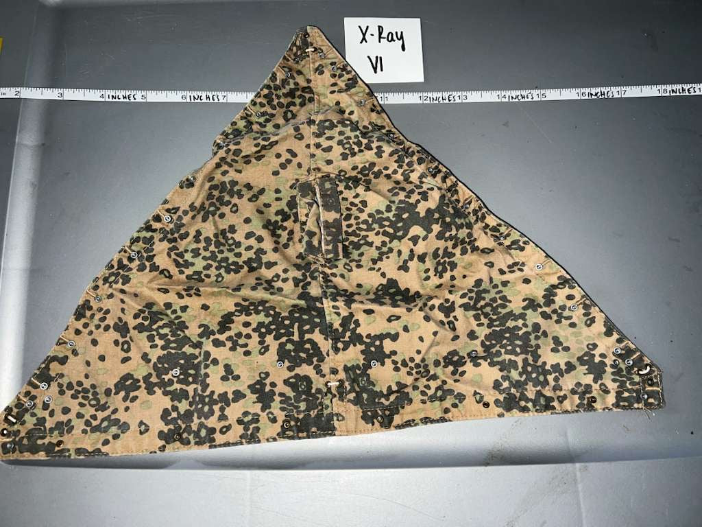 1/6 Scale WWII German Plain Tree Zeltbahn