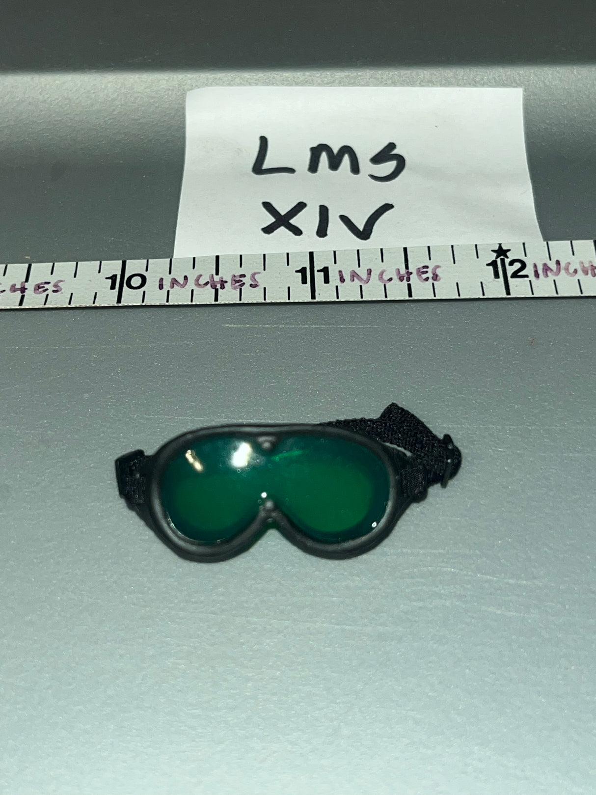 1:6 Scale Modern British Dust Goggles - DAM U.K. British SAS Gulf War Patrol Leader