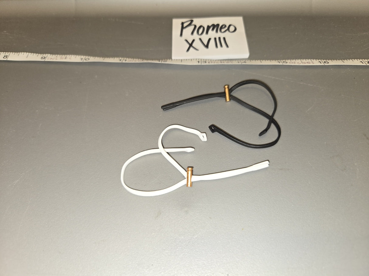 1/6 Scale Modern Era Tactical Radio Earpiece Wire Set - Promeo XVIII