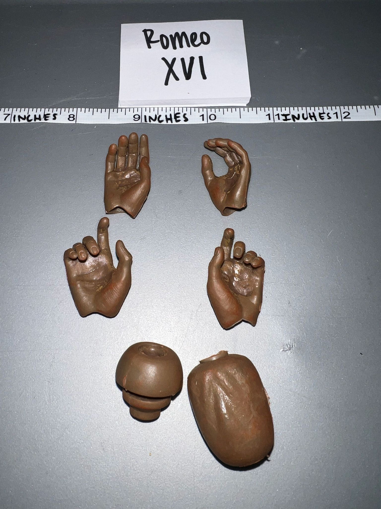 1/6 Scale Nude Figure Black African American Body Part Lot