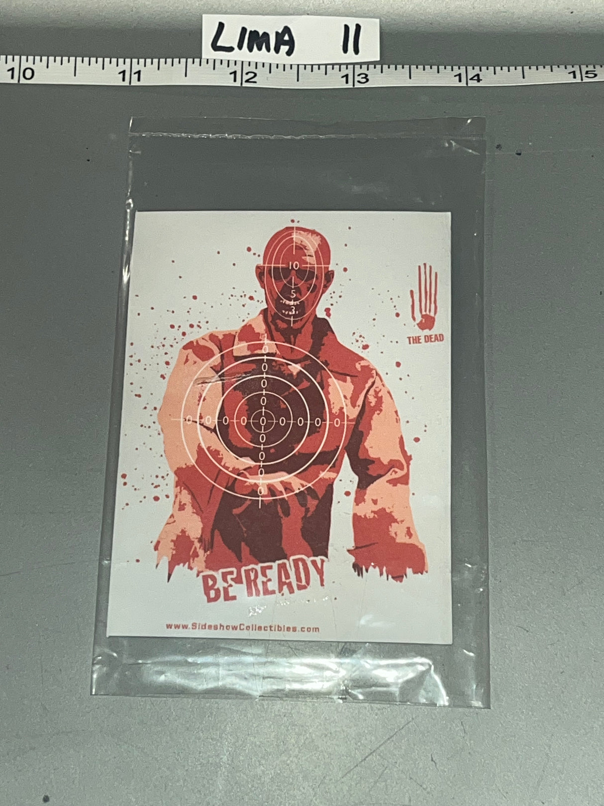 1/6 Scale Modern Era Zombie Target - Sideshow Toys Zombie