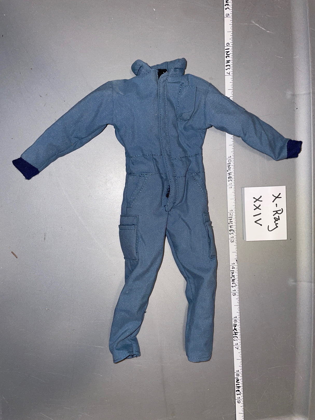 1/6 Scale Modern Era Blue Coveralls