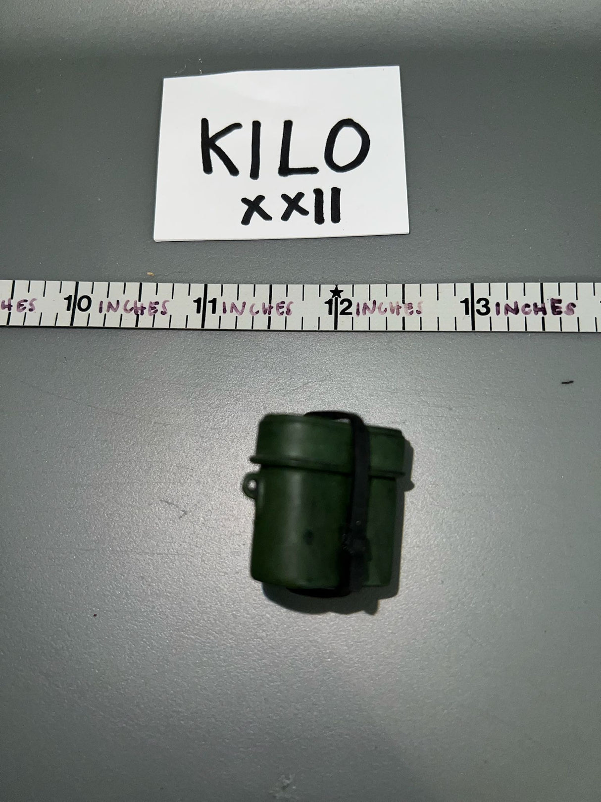 1/6 Scale WWII German Metal Mess Kit