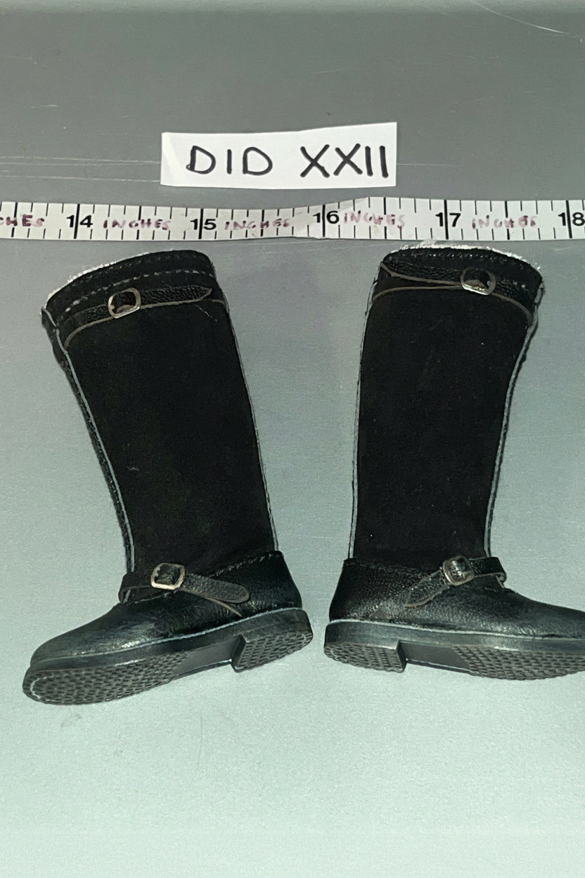 1/6 Scale DID WWII German Flight Boots - Luftwaffe Pilot Erich Hartman