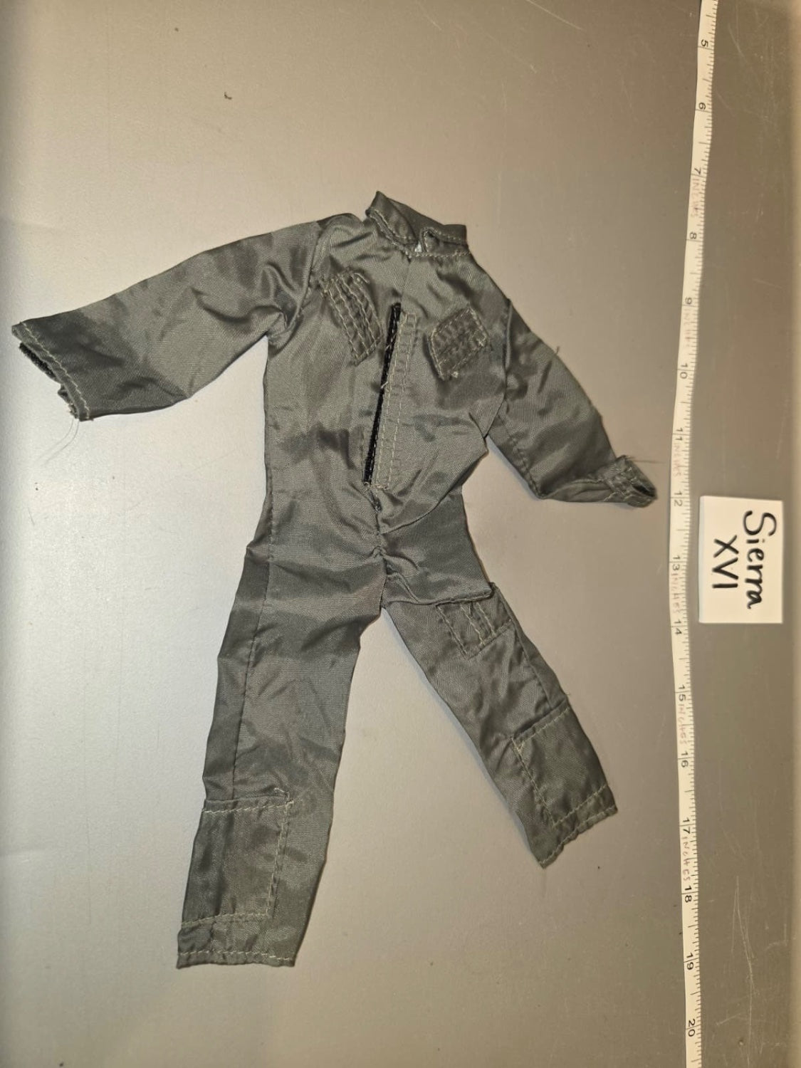 1/6 Scale Modern Era Flight Suit Coverall Jumpsuit - Sierra XVI