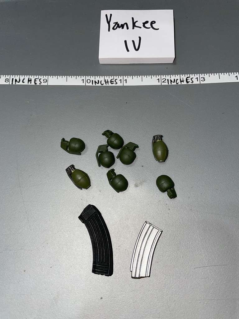 1/6 Scale Vietnam Era Grenade Ammunition Lot