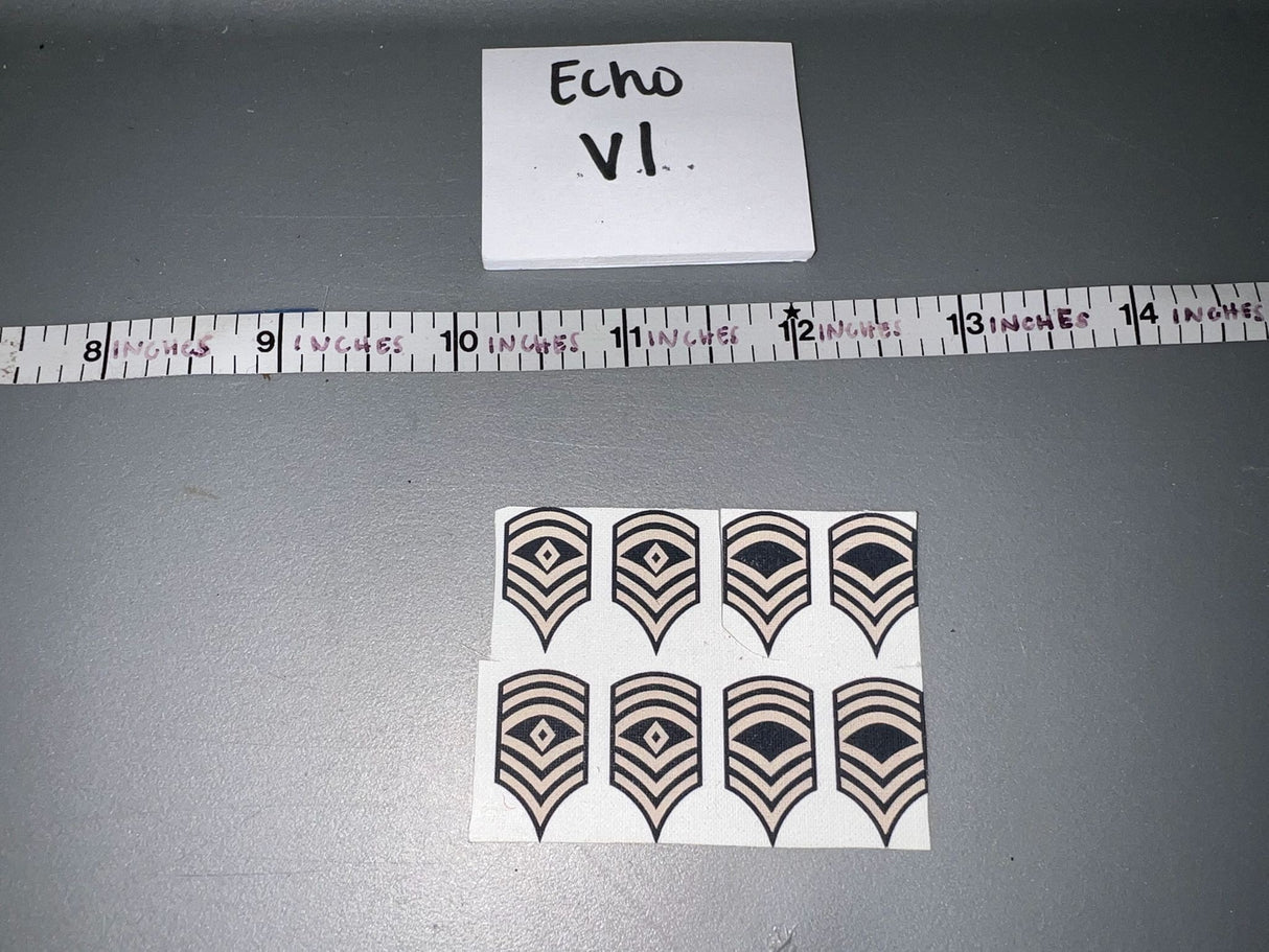 1/6 Scale WWII US Patch Lot