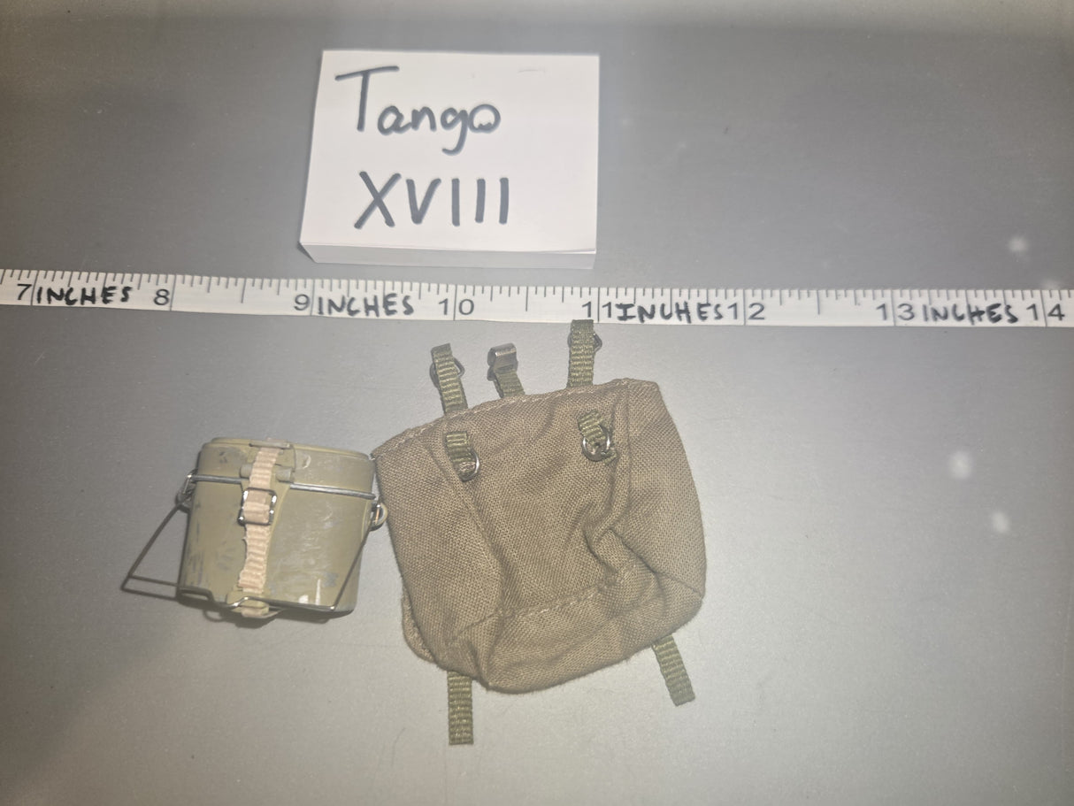 1/6 Scale WWII German Afrika Tropical Bread Bag Lot