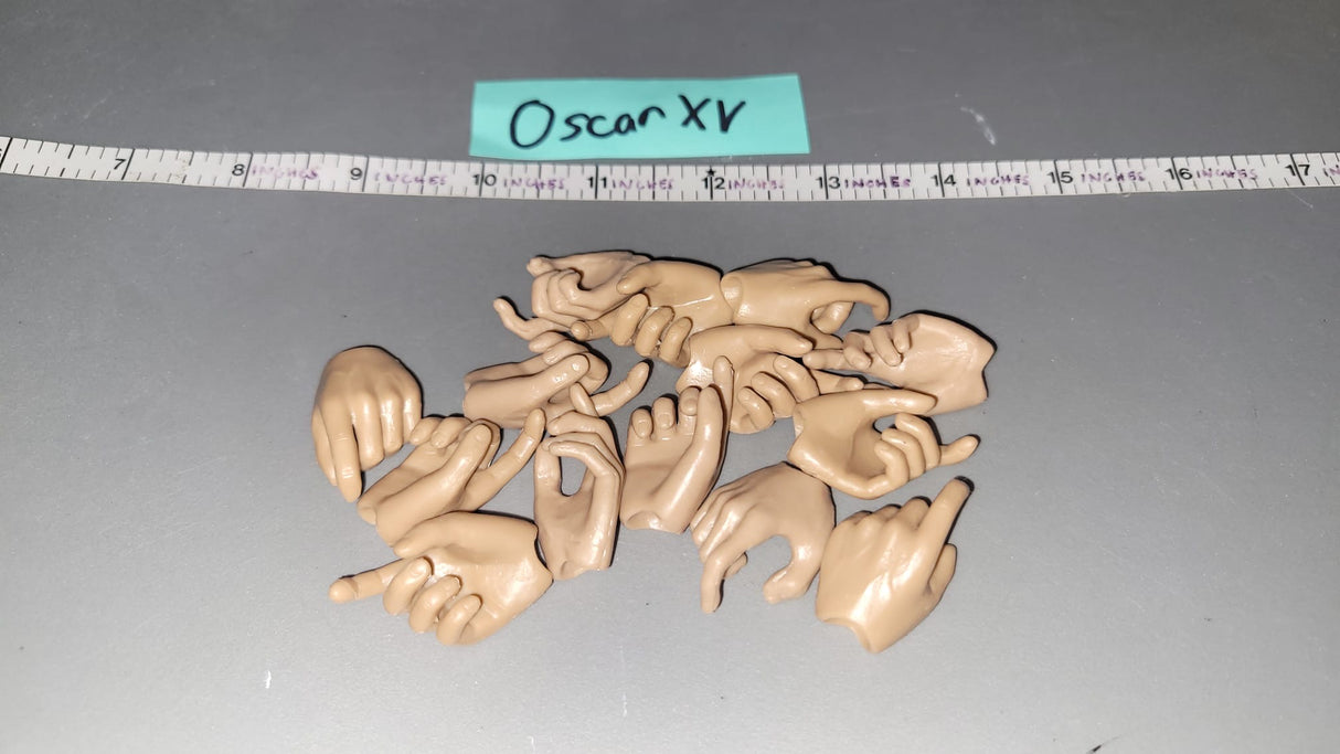 1/6 Scale Nude Figure Hand Lot