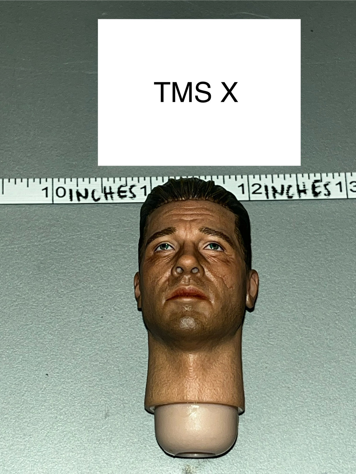 1:6 Scale WWII US War Daddy Head Sculpt - Brad Pitt - Facepool