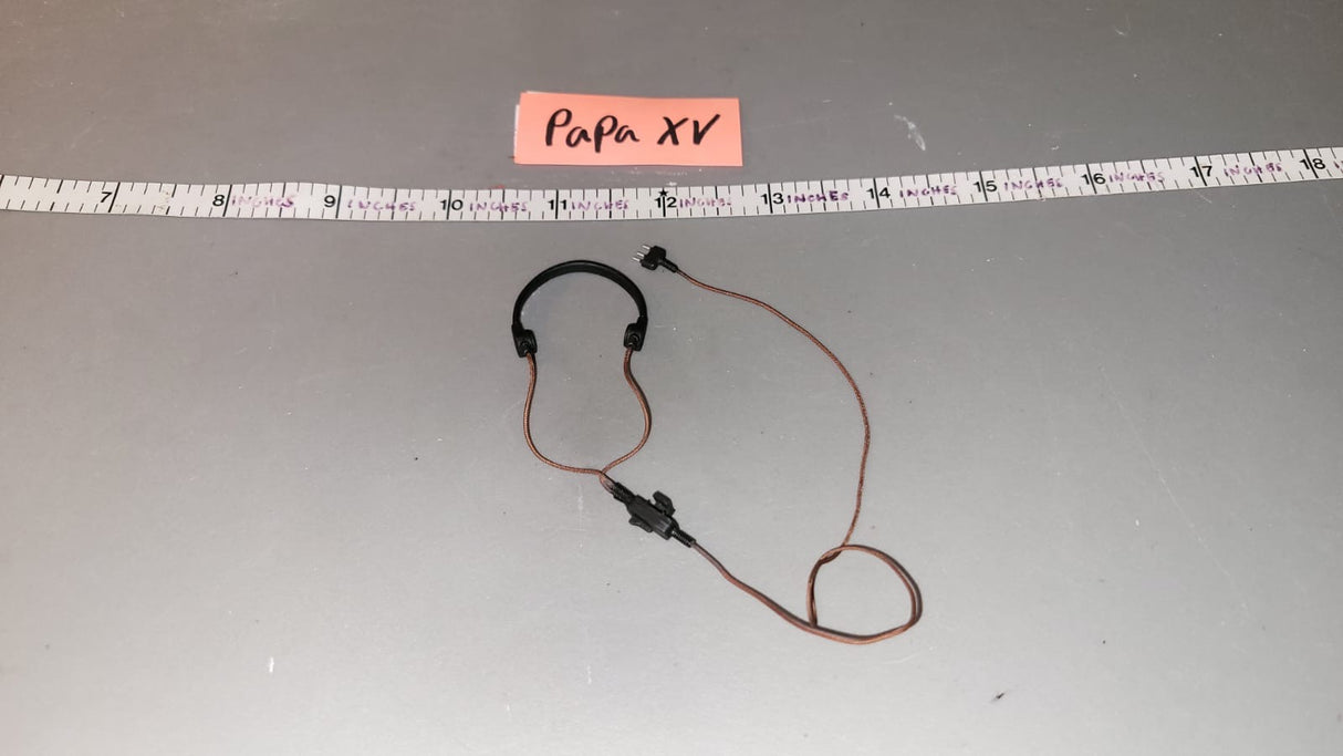 1/6 Scale WWII German Tanker Throat Mic