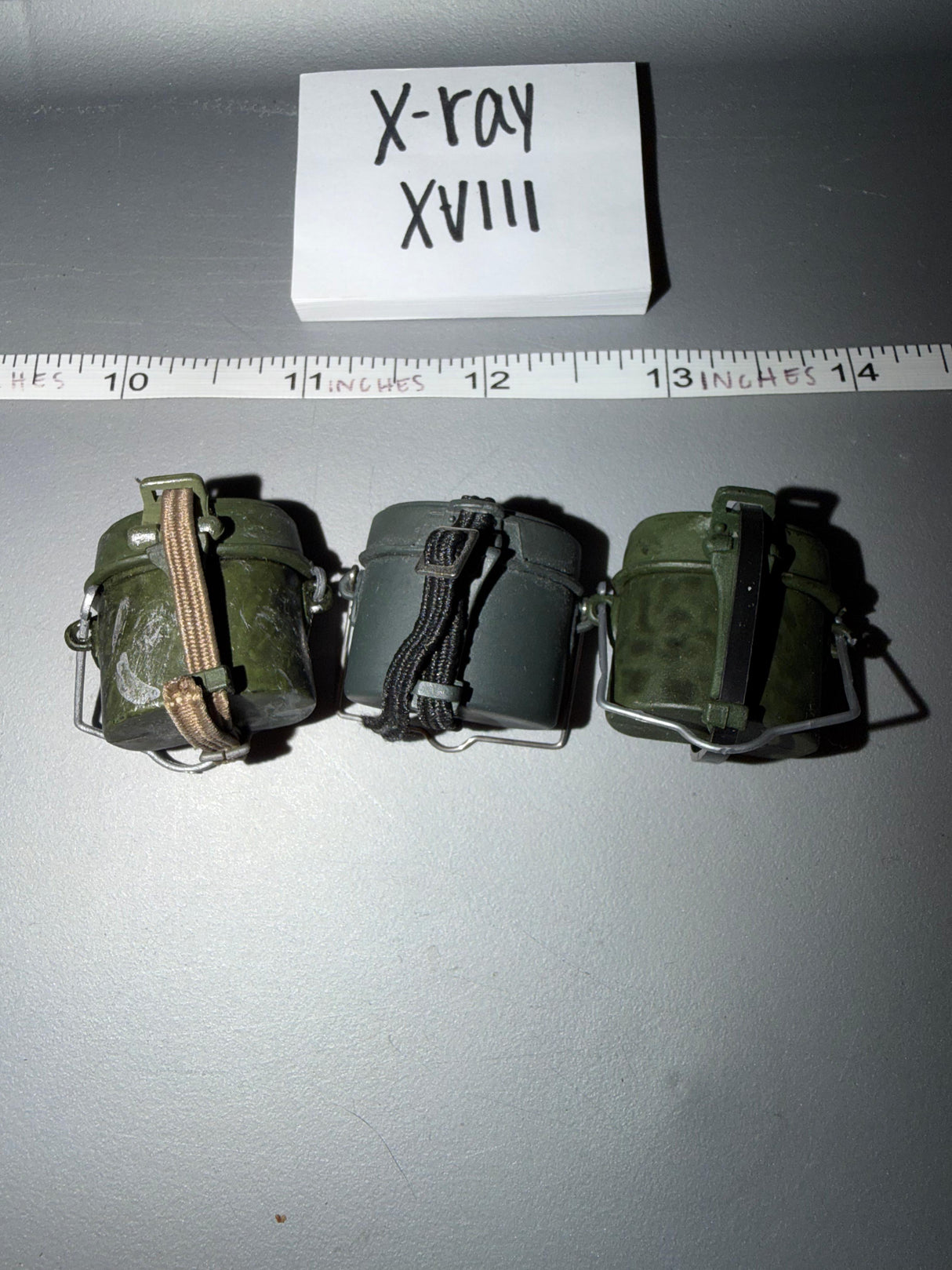1/6 Scale WWII German Mess Kit Lot