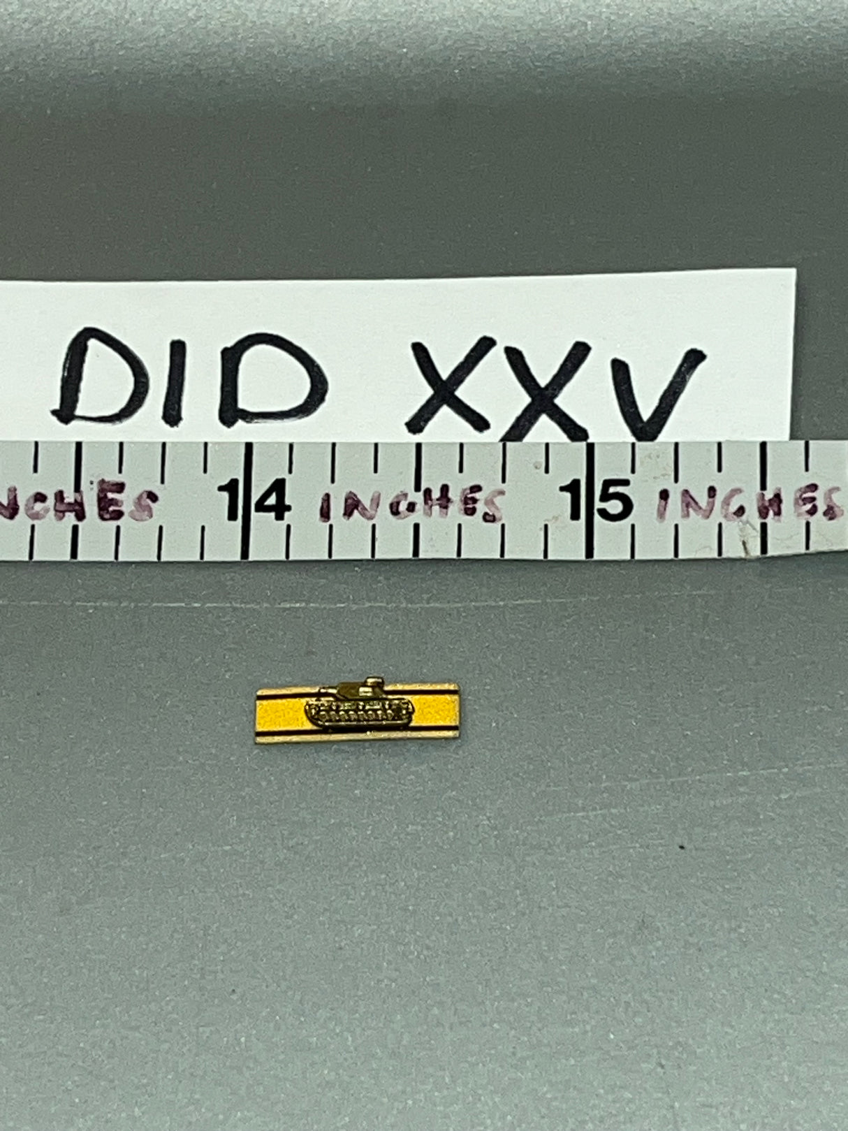 1/6 Scale WWII German Gold Tank Destruction Badge - DID Steiner D80188