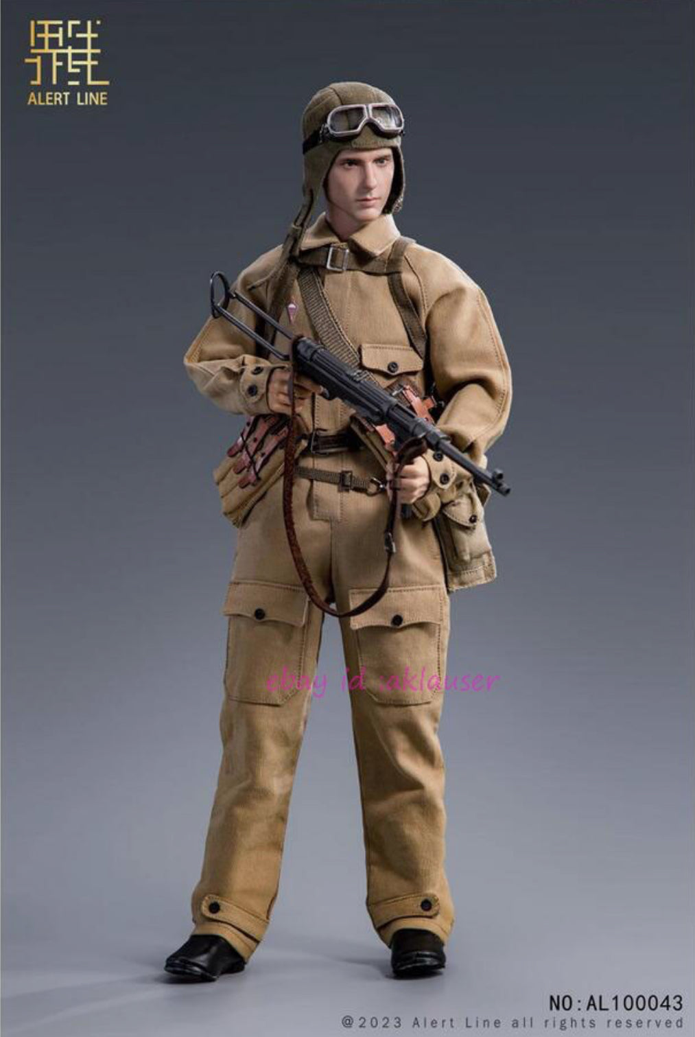 1/6 Scale WWII Russian Paratrooper - NIB Alert Line