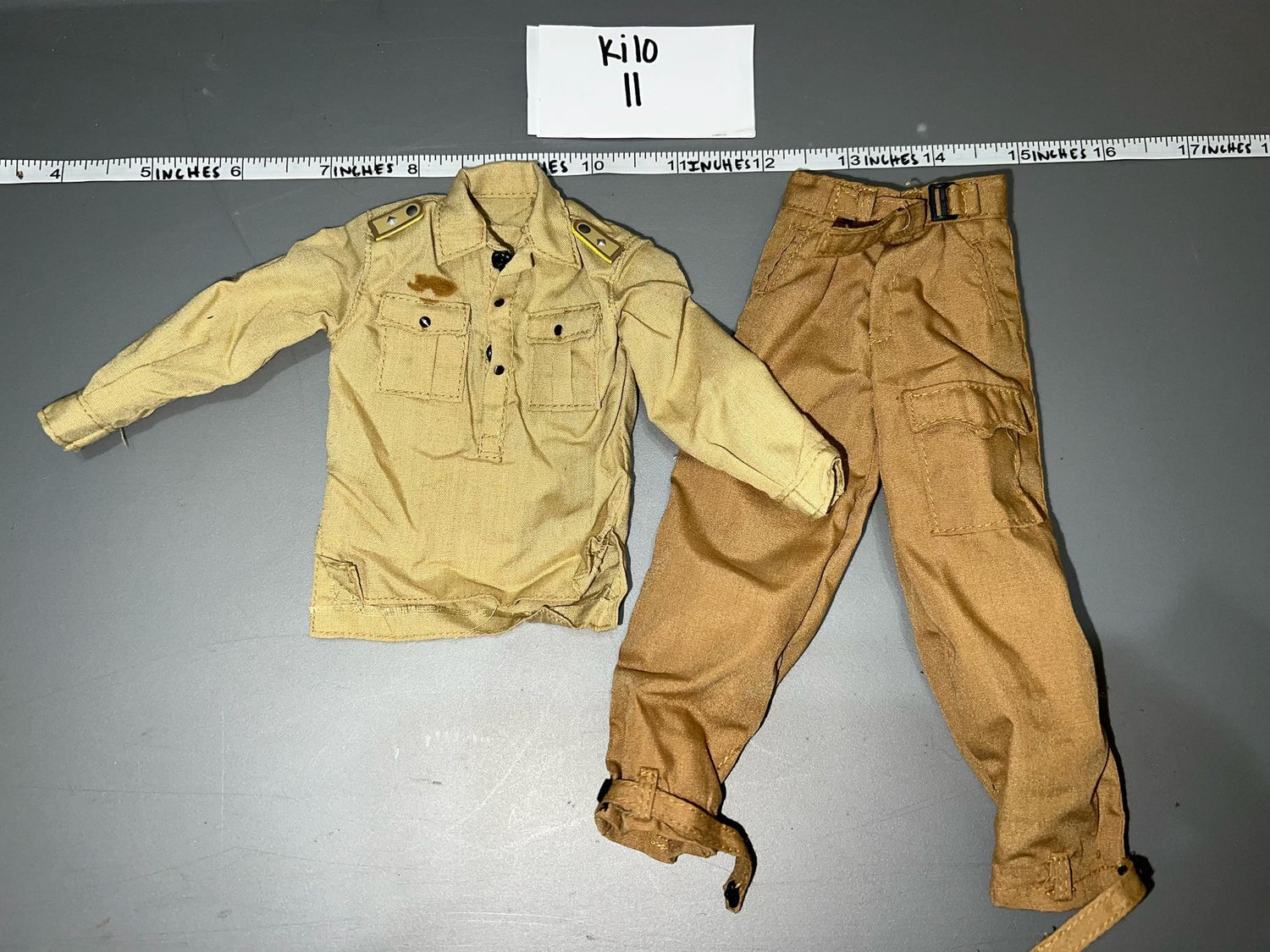 1/6 Scale WWII German Tropical Afrika Korps Luftwaffe Uniform