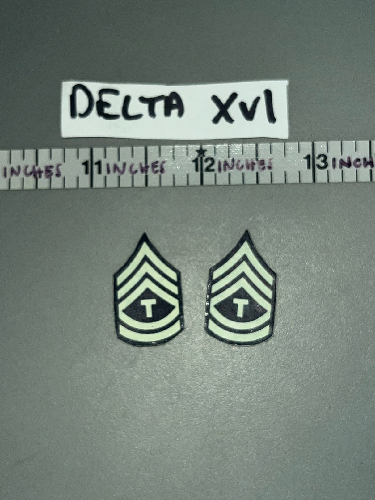 1/6 Scale WWII US  Rank Insignia