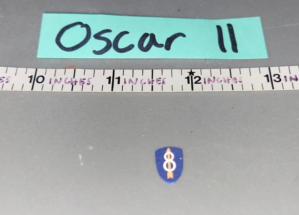 1:6 Scale WWII US 8th Division Patch