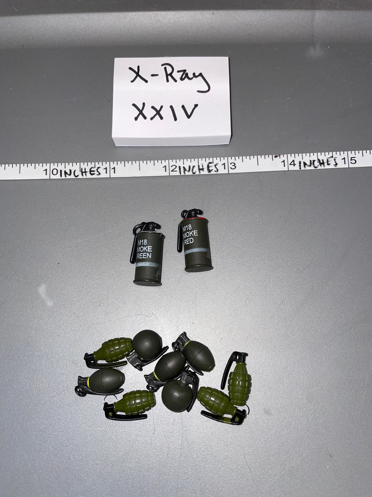1/6 Scale WWII US Grenade Lot