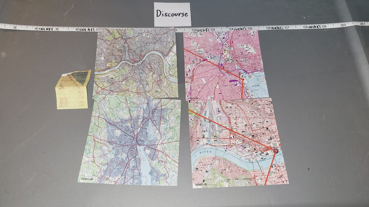 1:6 Scale Modern Era Map Lot