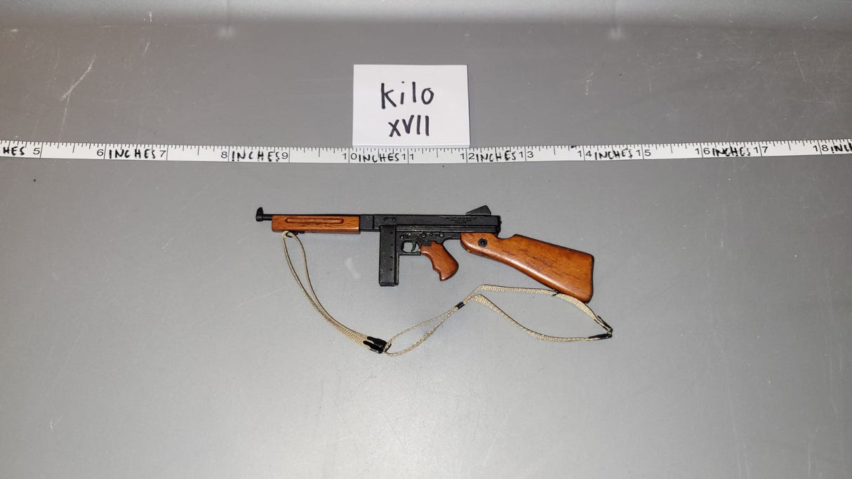 1/6 Scale WWII US Wood and Metal Thompson -