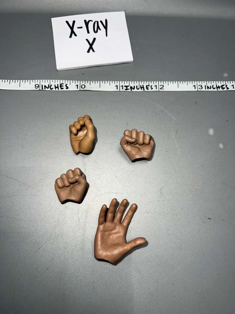 1/6 Scale Nude Figure Hand Lot