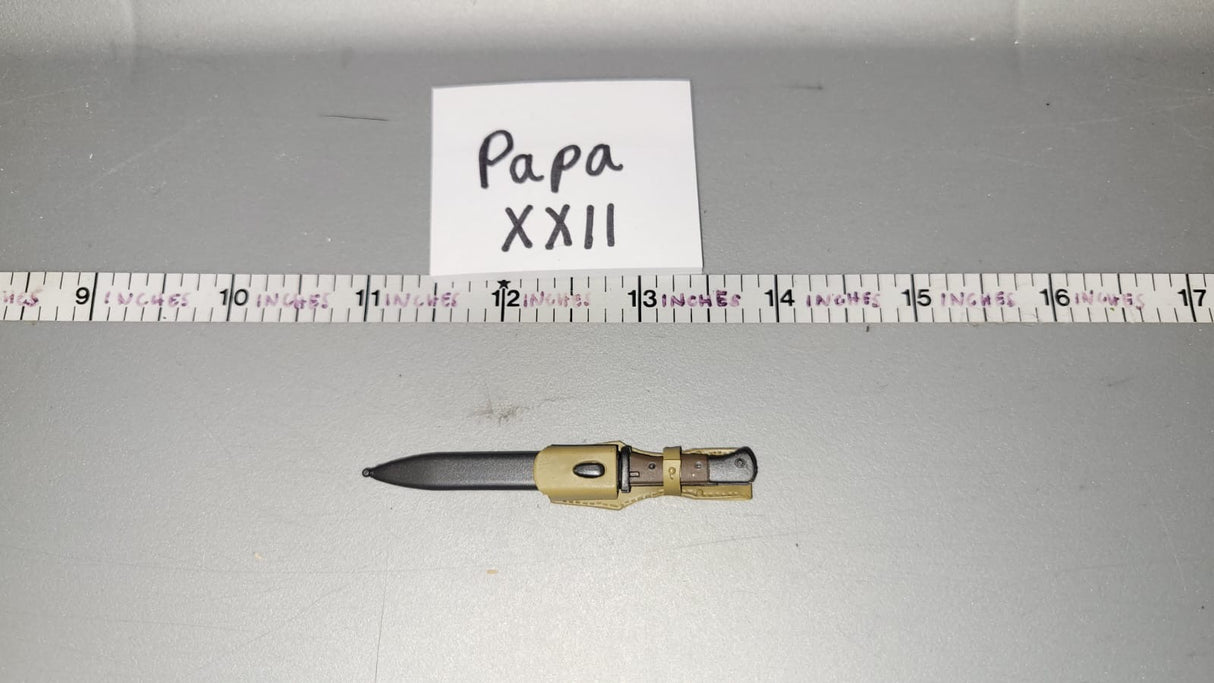 1/6 Scale WWII German Bayonet - Afrika Korps