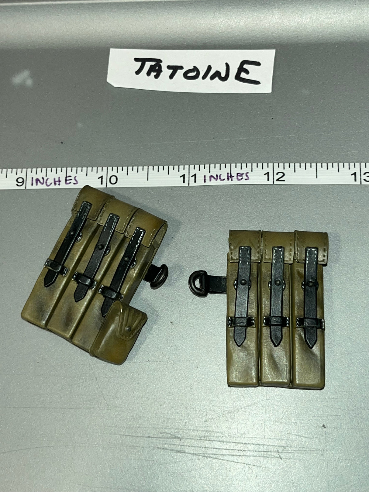 1/6 Scale WWII German MP-40 Pouches -