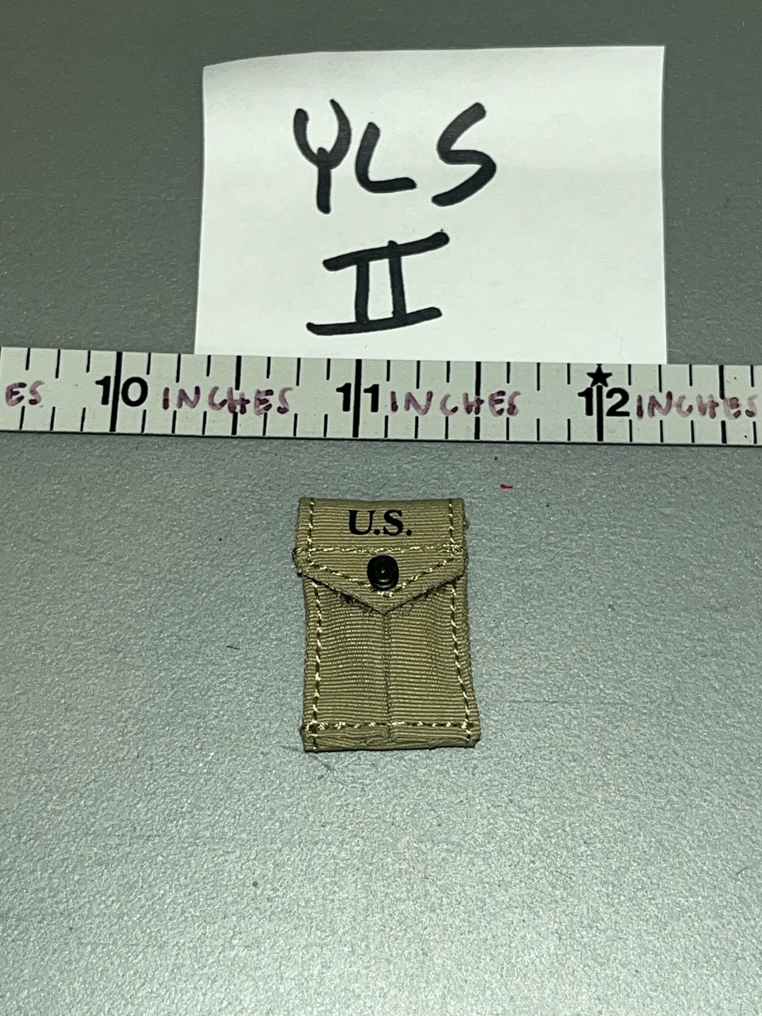 1/6 Scale WWII US .45 Pistol Pouch Marine -  Facepool Snafu Mortarman