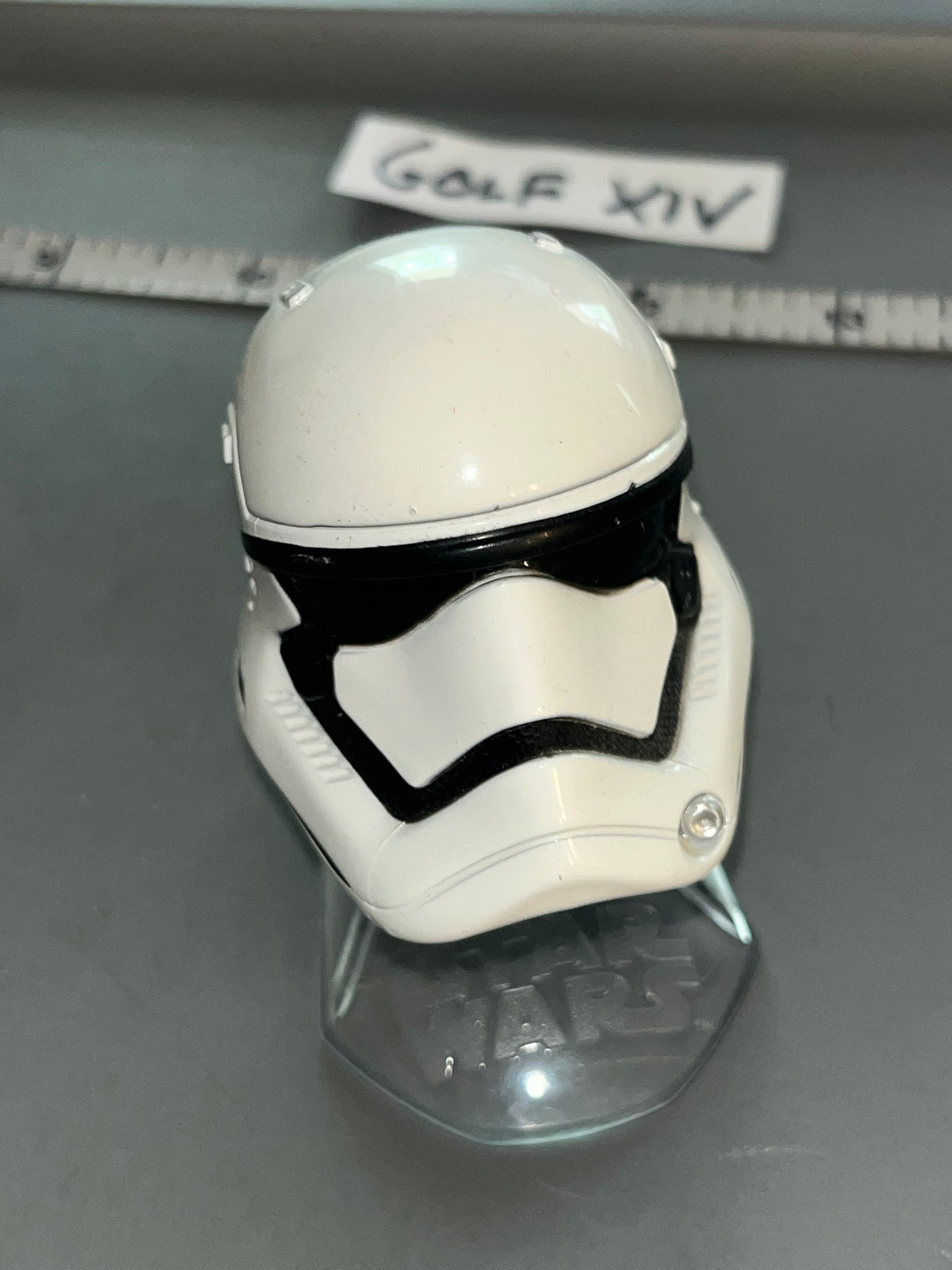 1/6 Scale Star Wars Metal First Order Helmet