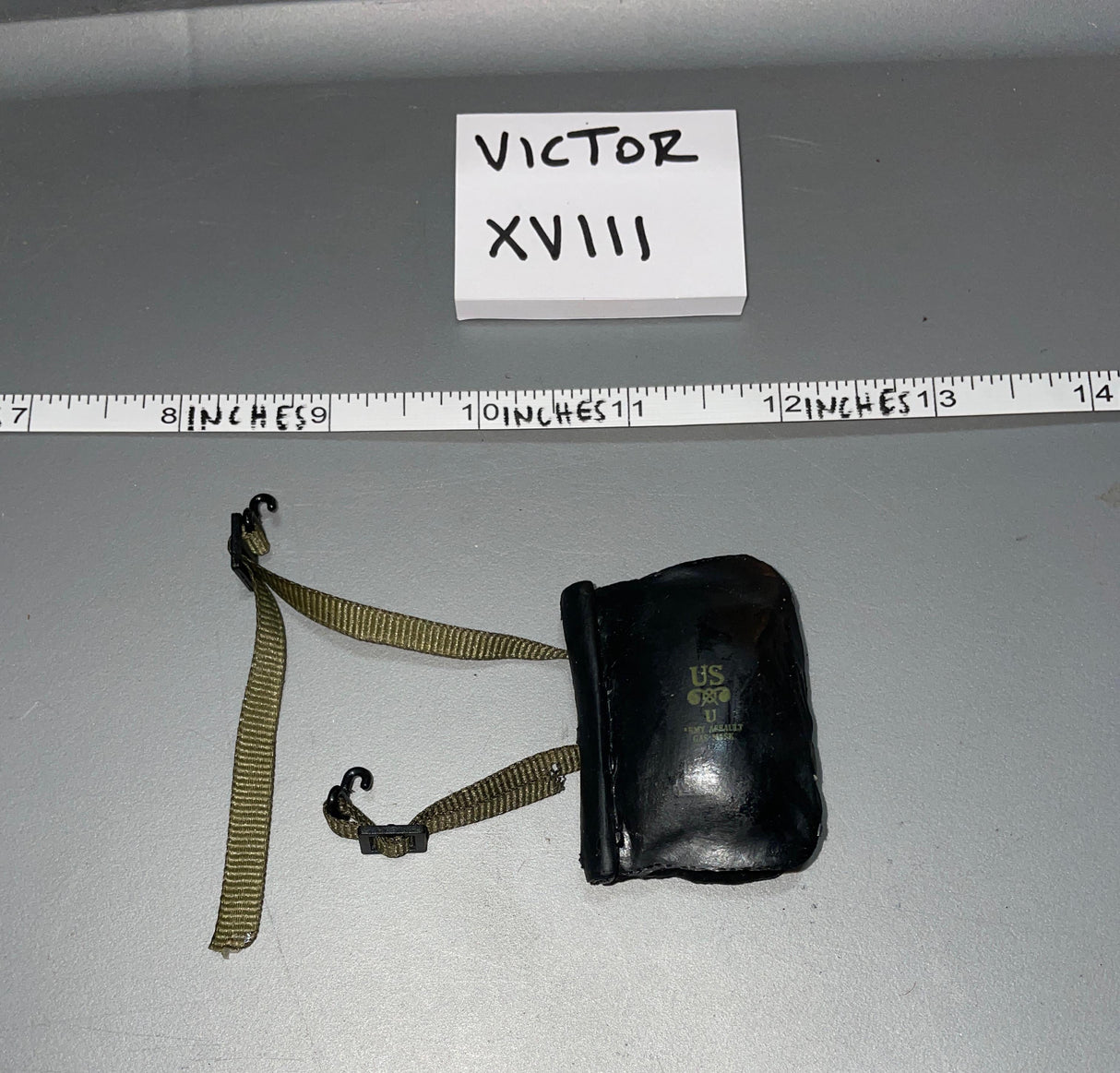 1/6 Scale WWII US Gas Mask Bag