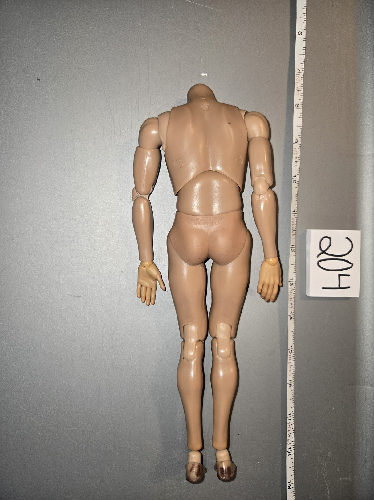 1/6 Scale Modern Nude Figure - Basic Soldier Story