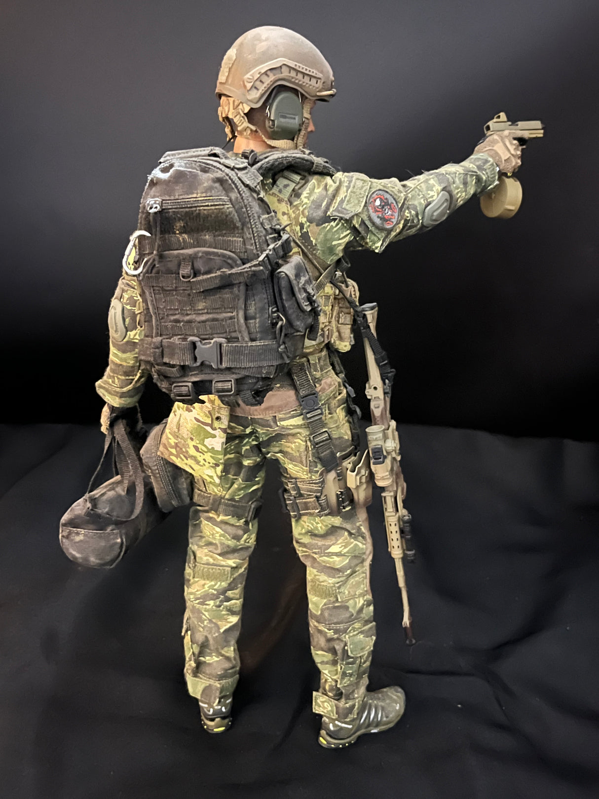 1/6 Scale Modern Era US Special Forces Tiger Stripe Call of Duty Premium Dressed Figure