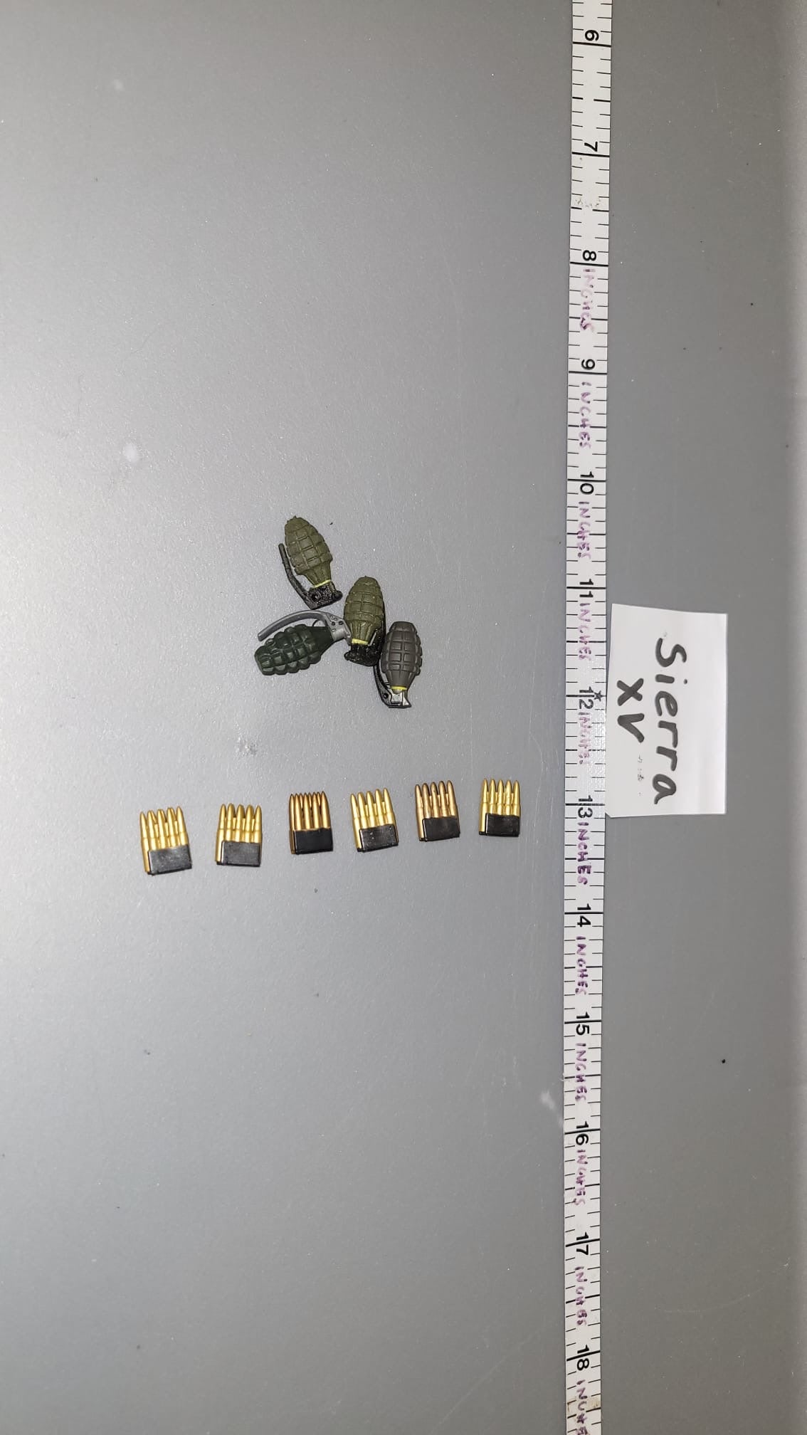 1/6 Scale WWII US Grenade Lot