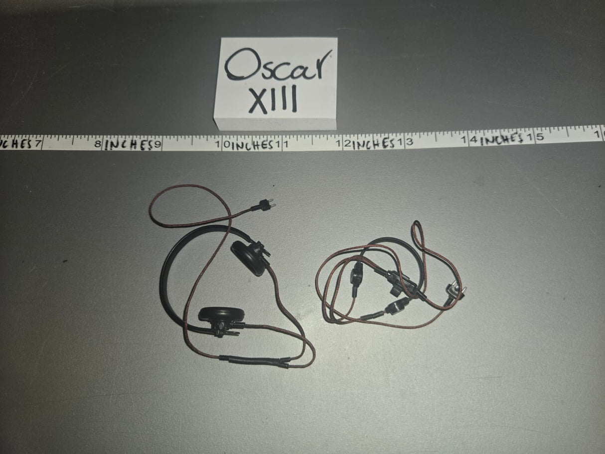 1/6 Scale WWII German Tanker Headphones