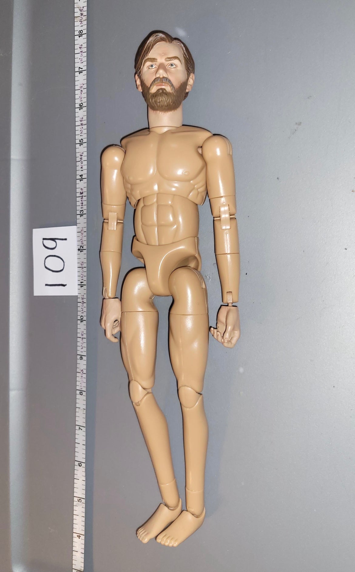 1/6 Scale Nude Sideshow Star Wars Obi Wan Kenobi Nude Figure