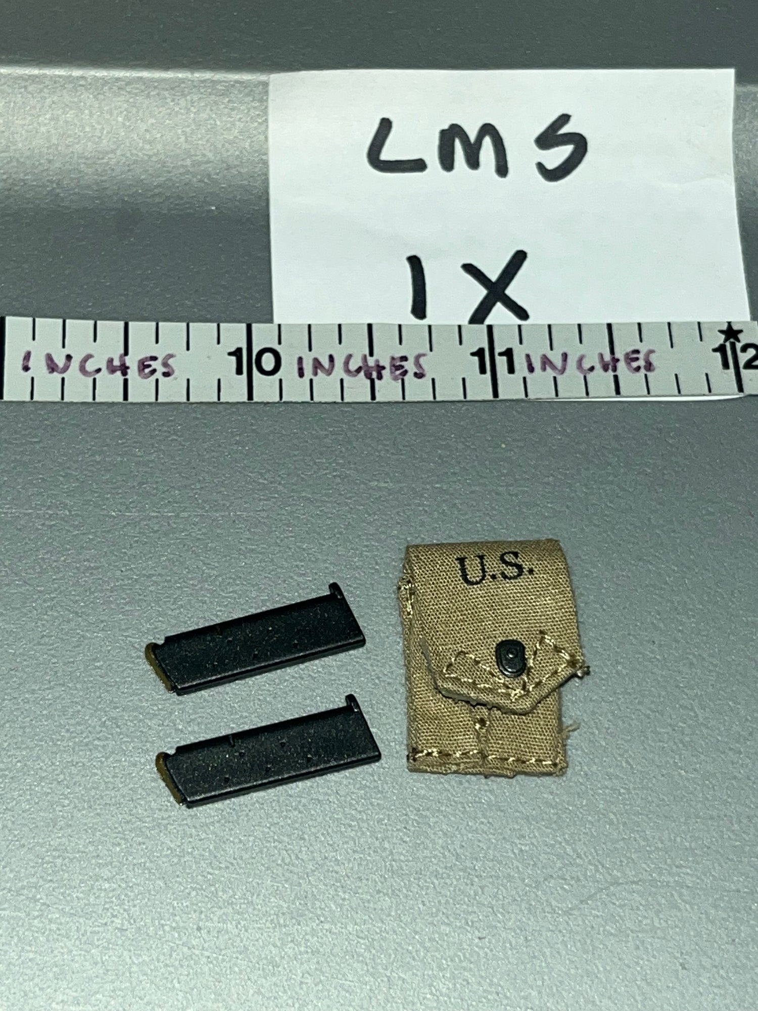 1/6 Scale WWII US .45 Pistol Ammunition Pouch Set - UJINDOU USMC