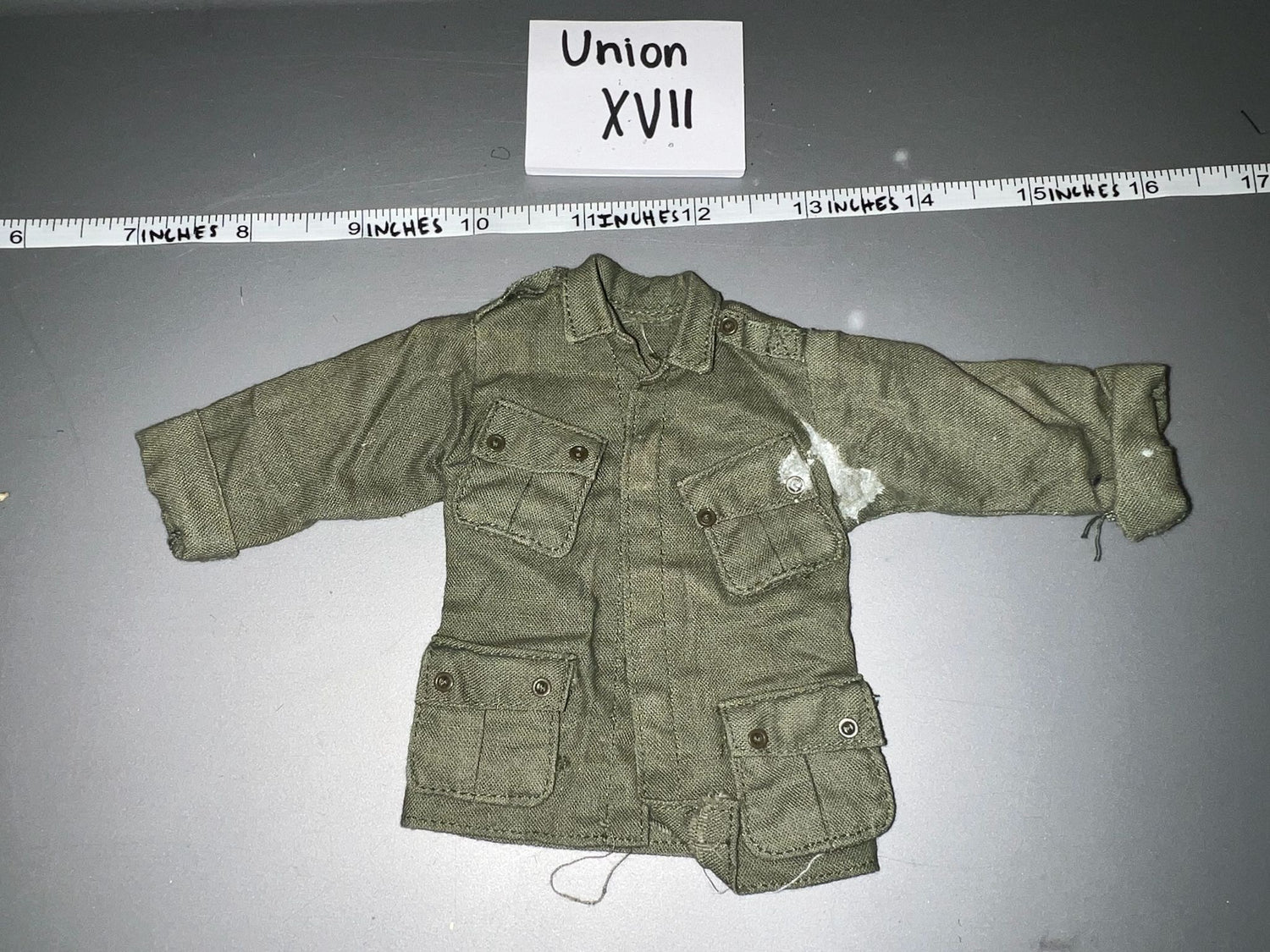 1/6 Scale Vietnam Era US Jungle Uniform Tunic - Damaged