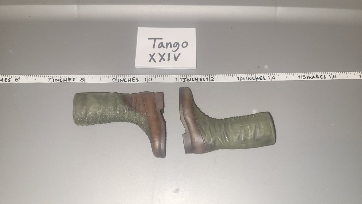 1/6 Scale WWII German Afrika Korps Tropical Boots