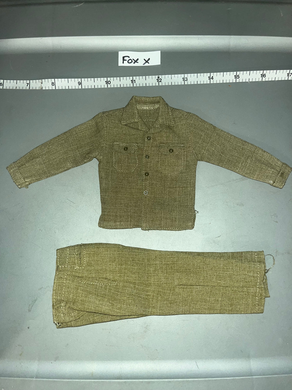 1/6 Scale WWII US M1941 Wool Uniform